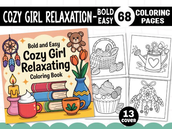 Download Easy Cozy Girl Relaxation Coloring Pages - Relaxation coloring pages Collection