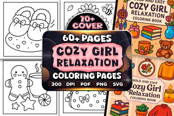 Download Easy Cozy Girl Relaxation Coloring Pages - Relaxation coloring pages Collection